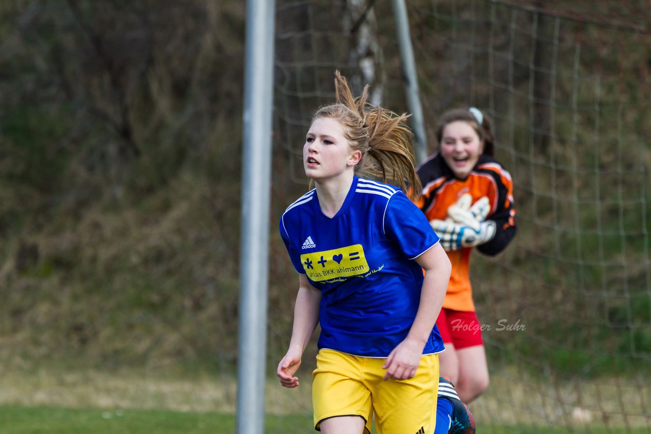 Bild 364 - B-Juniorinnen Tus Tensfeld - TSV Gnutz o.W. : Ergebnis: 1:3